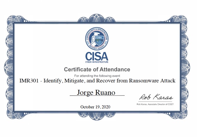 Identify, Mitigate, and Recover from Ransomware Attack