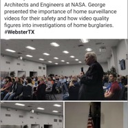 Speaking at Pacific Architects and Engineers at NASA